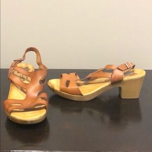 Leather sandals from Madrid